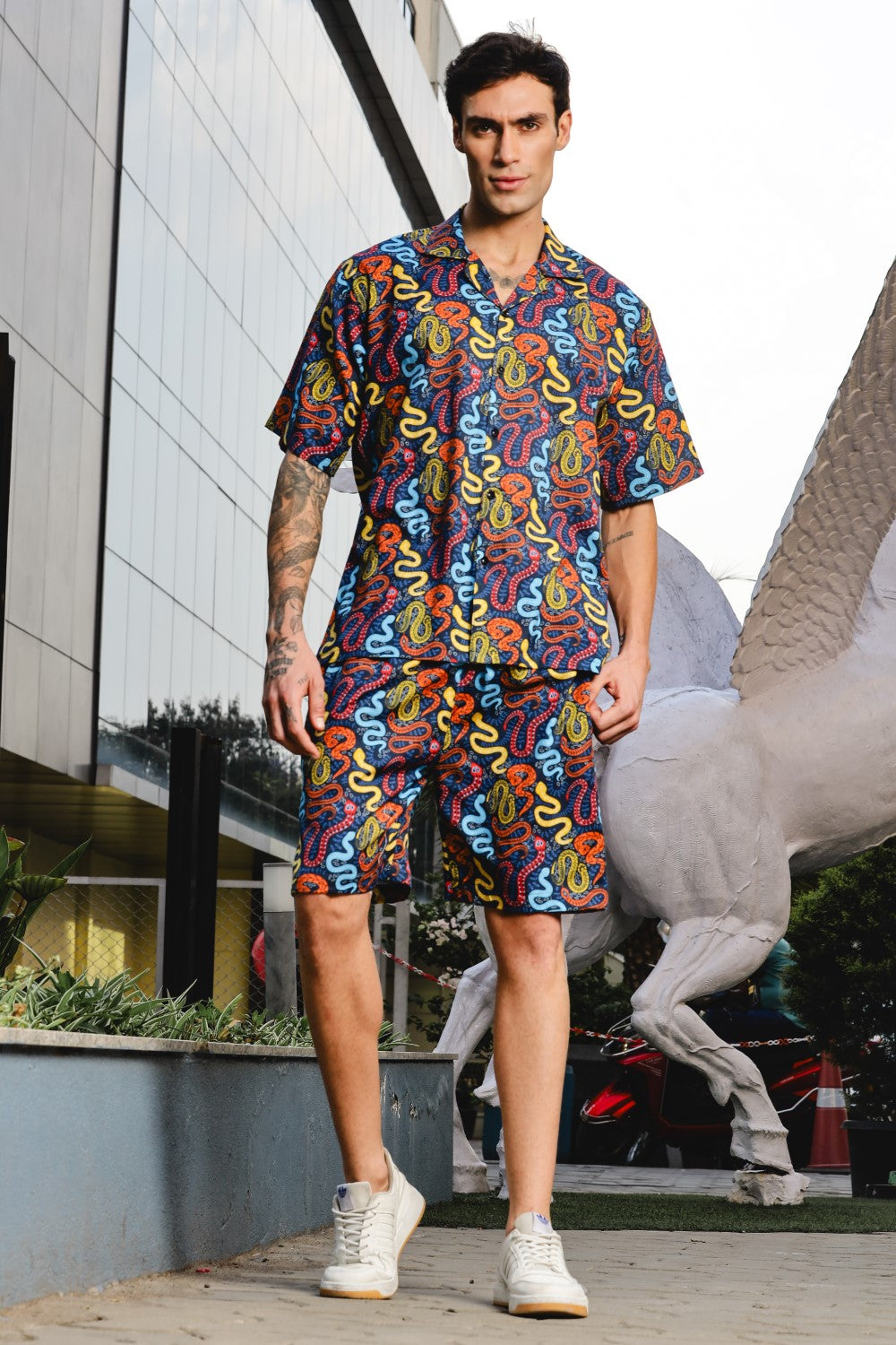 Chaos Flow Black Co-ord Set