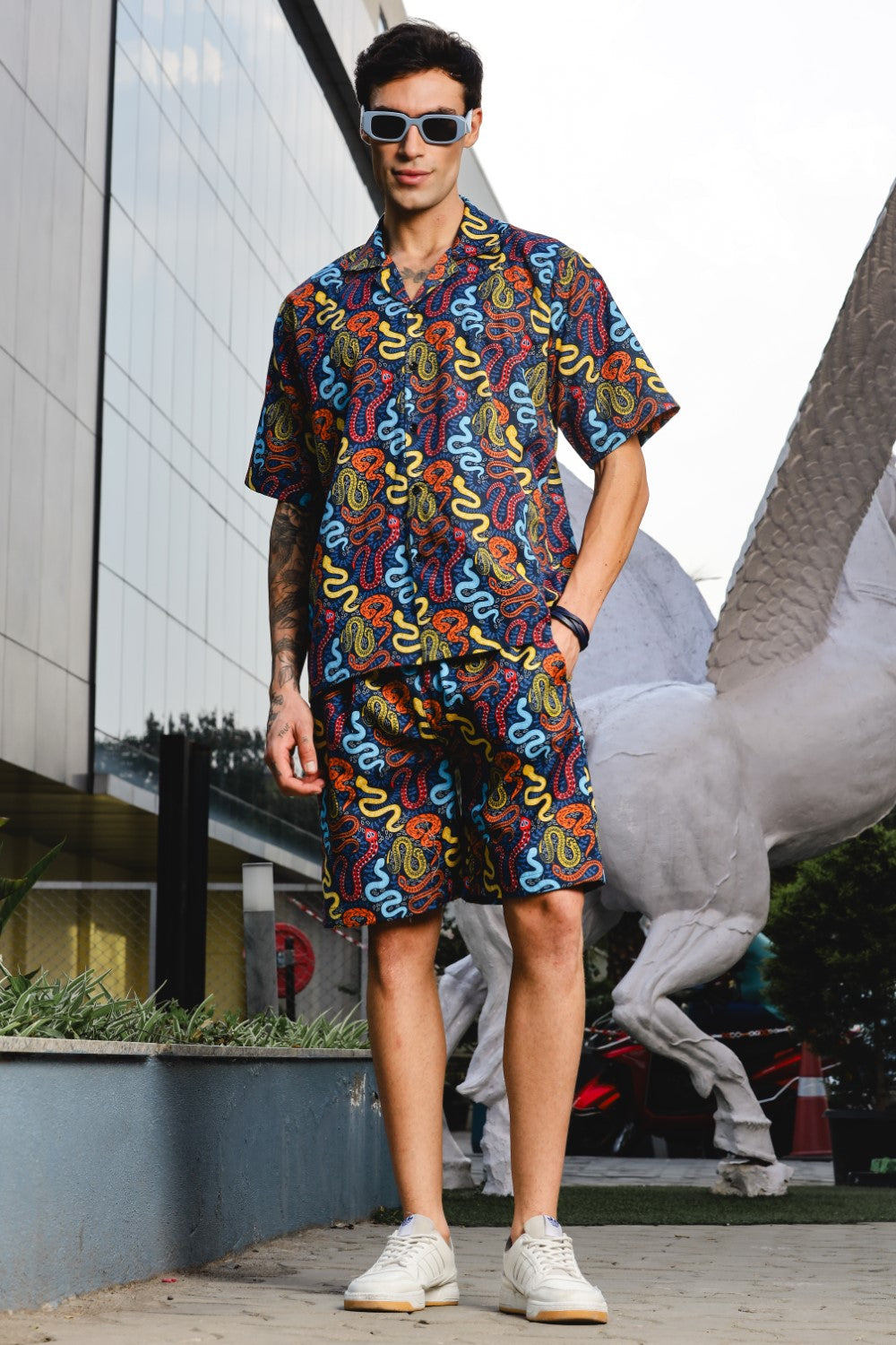 Chaos Flow Black Co-ord Set