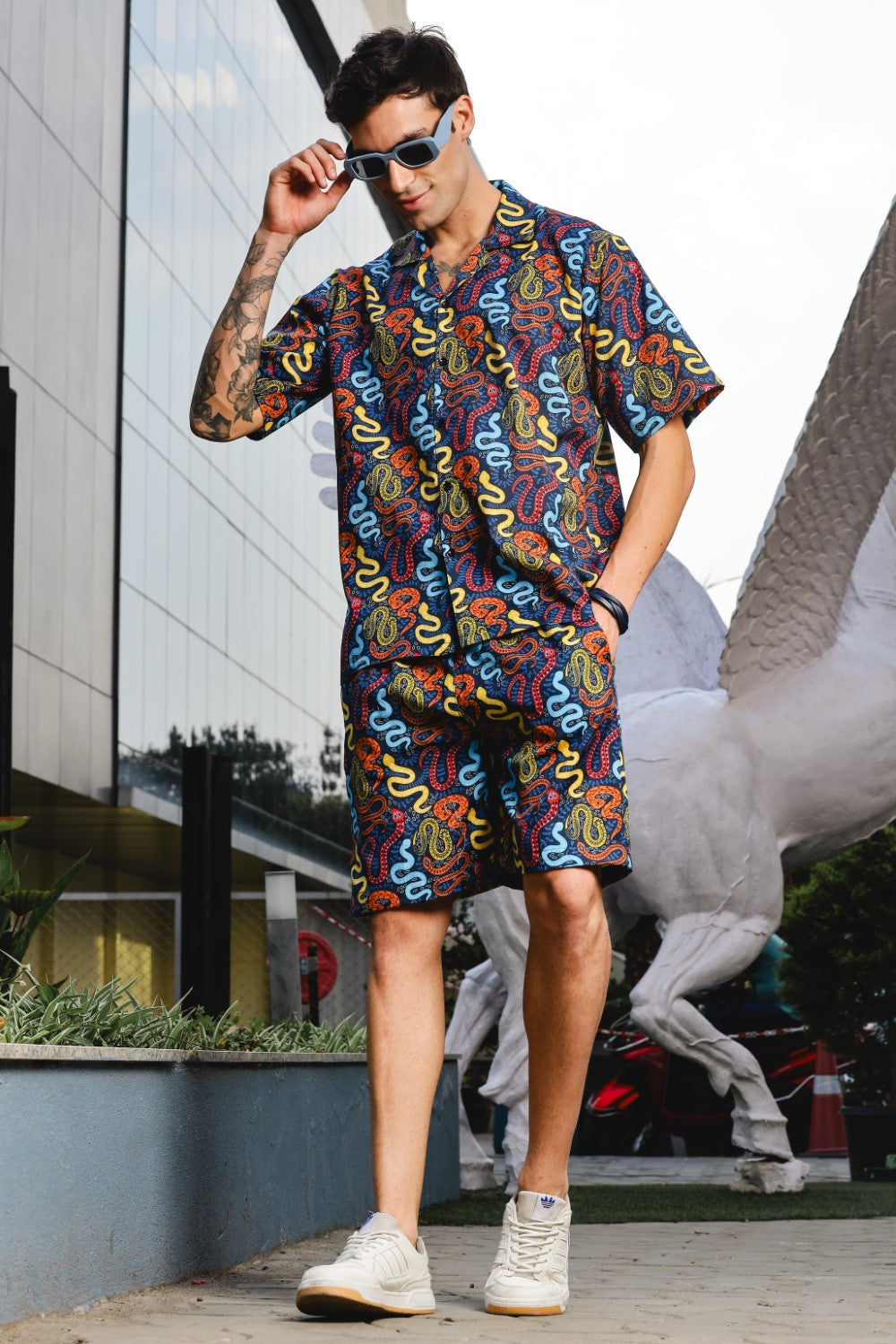 Chaos Flow Black Co-ord Set