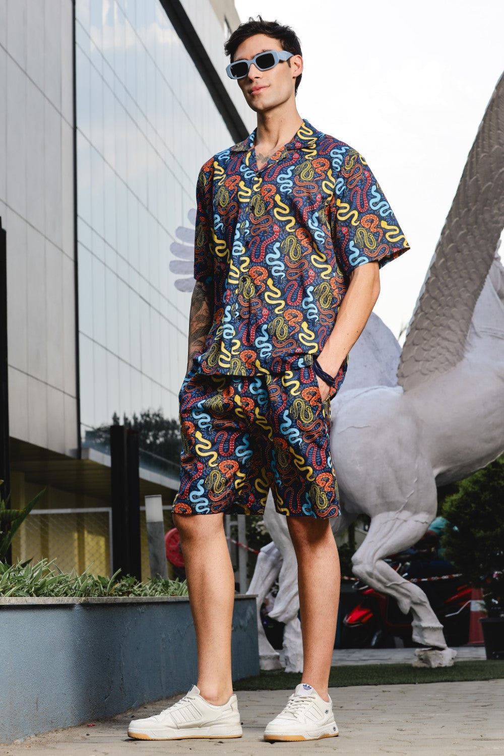 Chaos Flow Black Co-ord Set