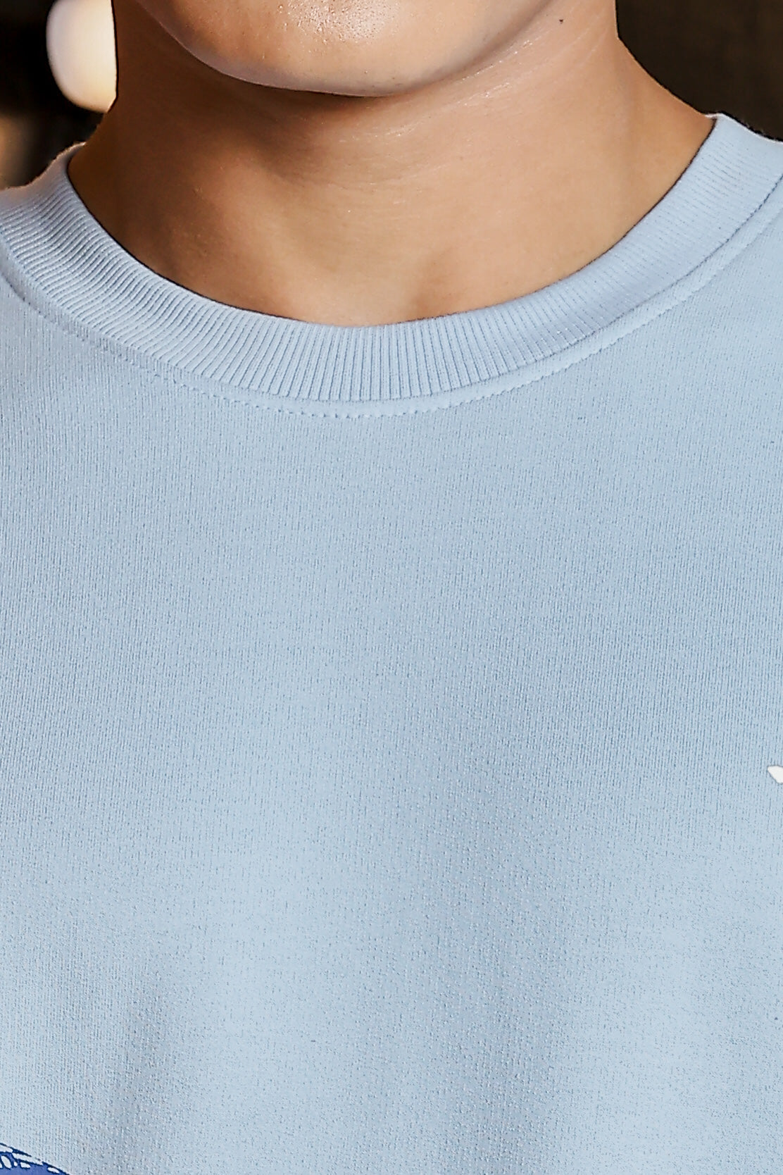 Regal Rise Blue Oversized T-Shirt