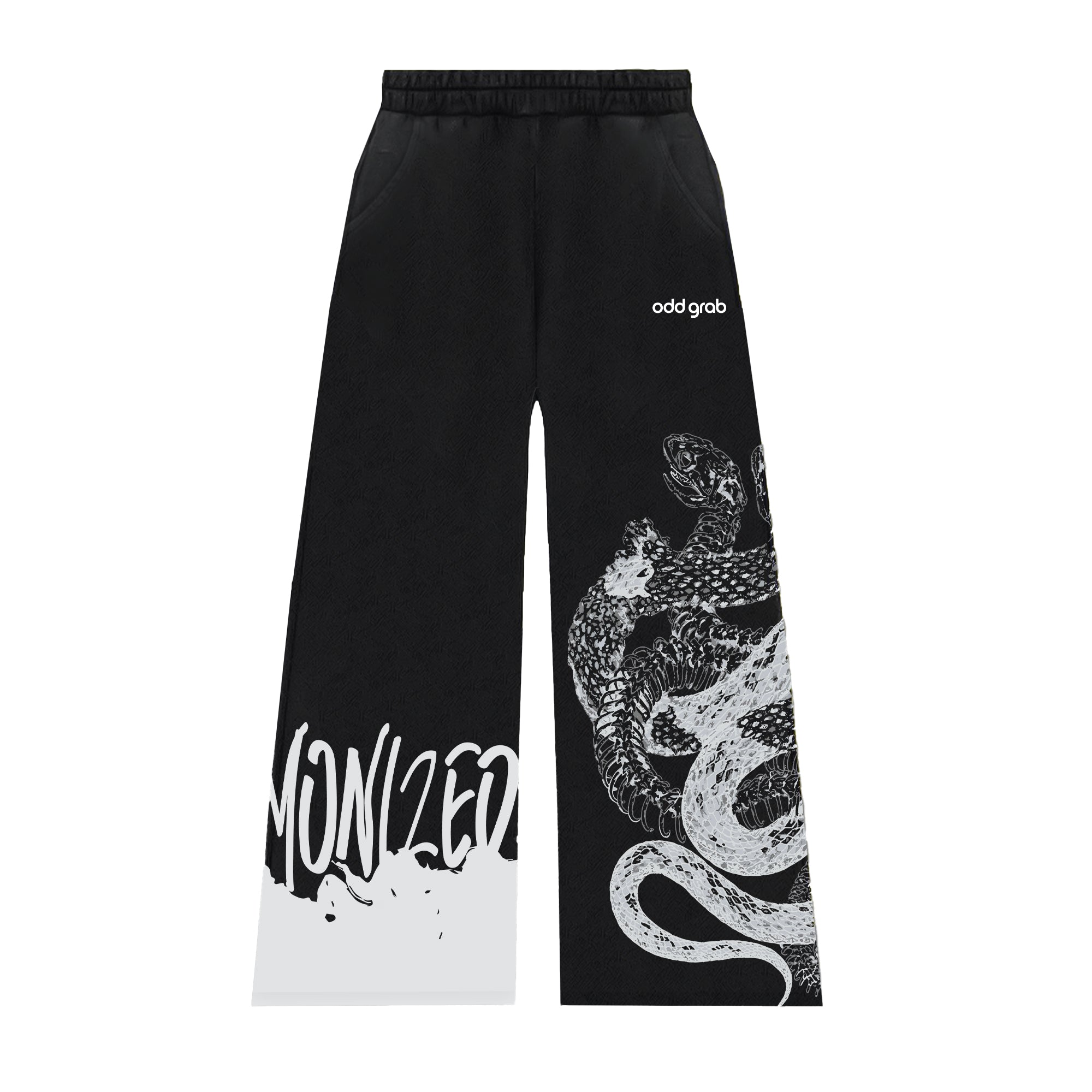 Serpent Baggy Sweatpants – Oddgrab