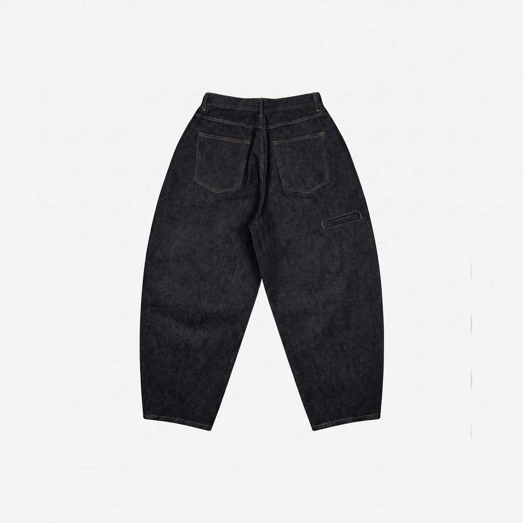 Noir Utility Baggy Jeans