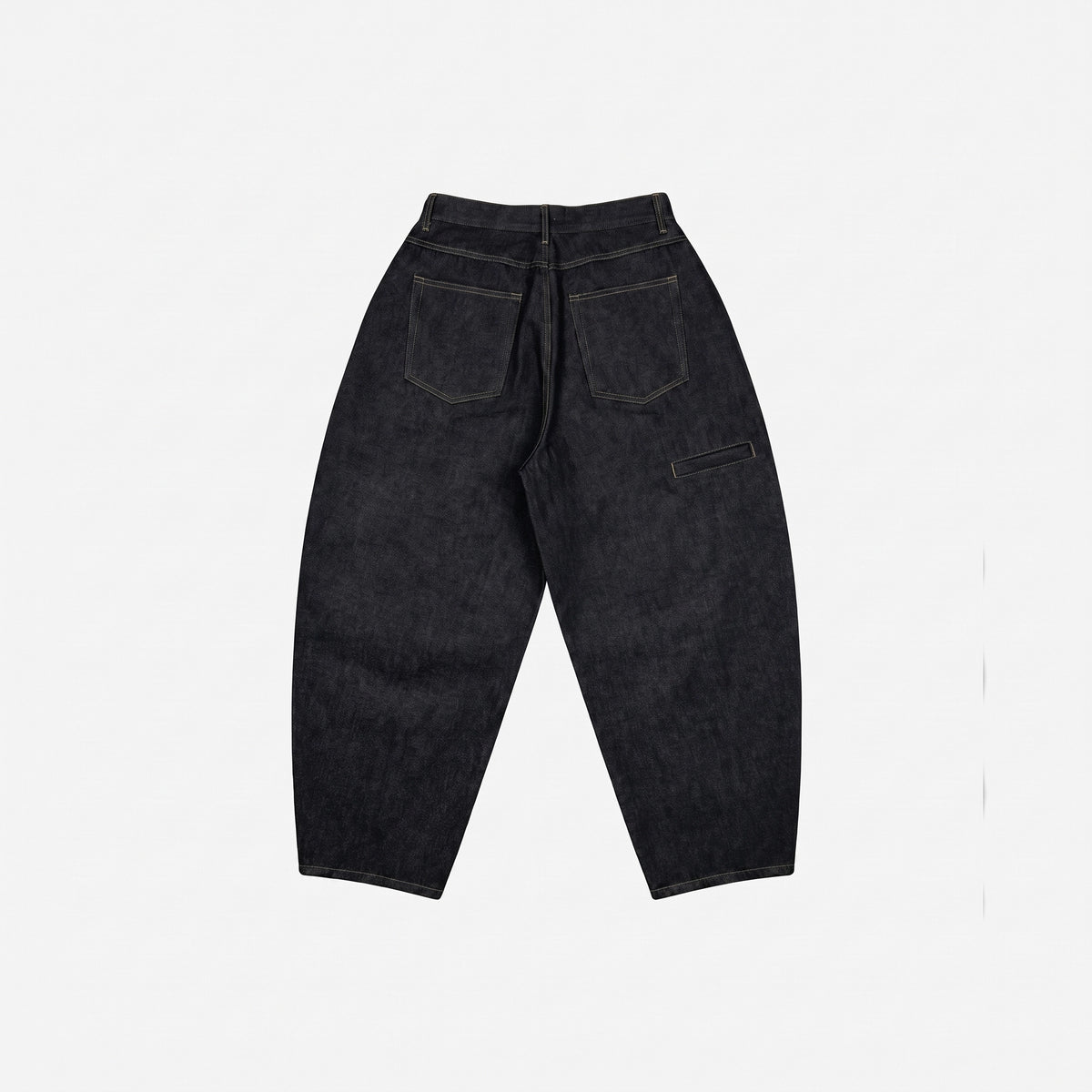 Noir Utility Baggy Jeans