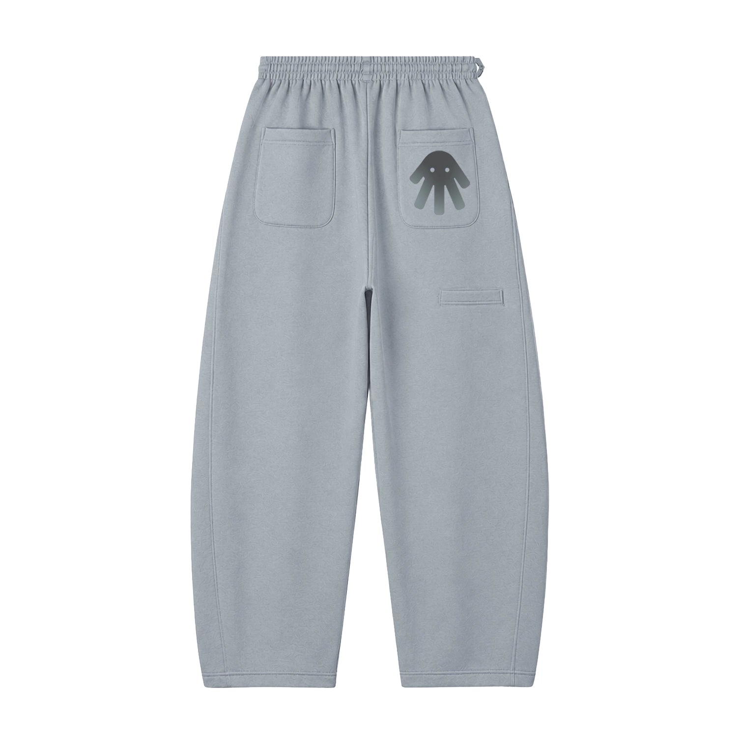 Dark Grey Utility Baggy Sweatpants