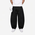 Noir Utility Baggy Jeans