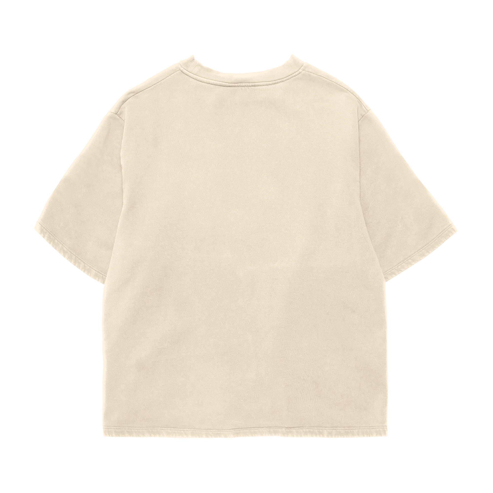 Bazar Echo Oversized Cream T-shirt