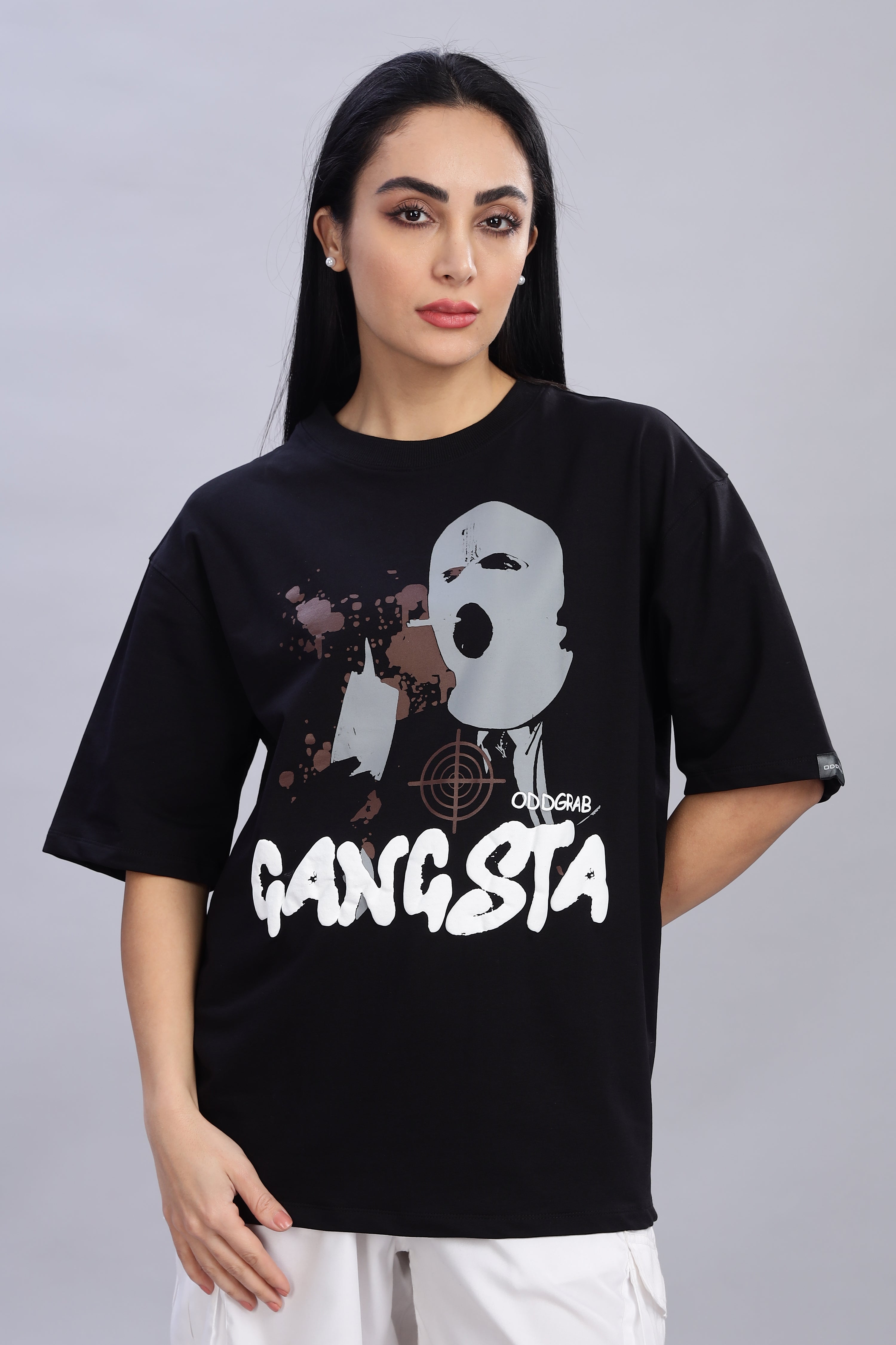 Prefers to Slay in the Dark: Gangsta Black T-shirt