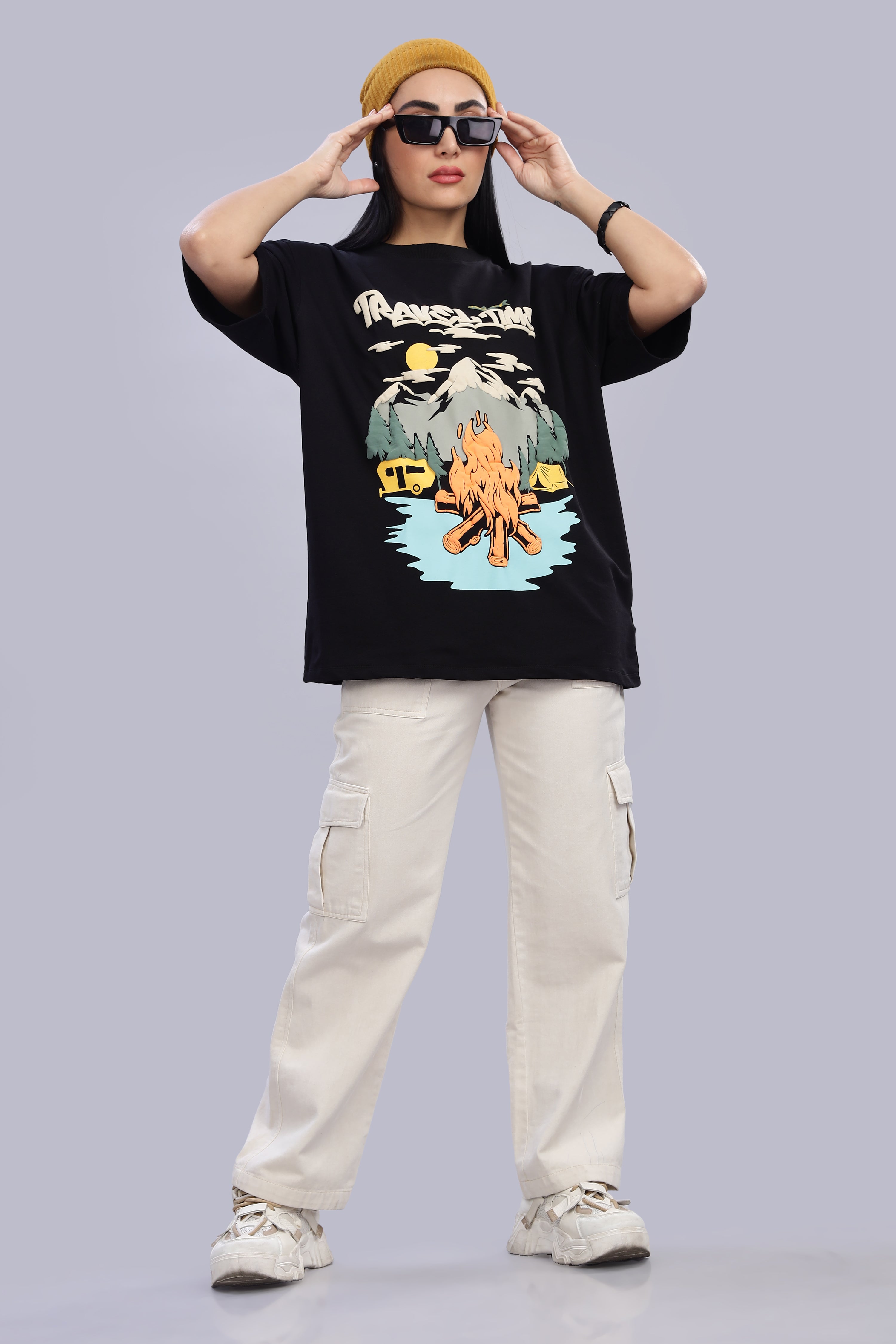 Set the Vibe from City Streets to Mountain Peaks: Travel Time T-shirt