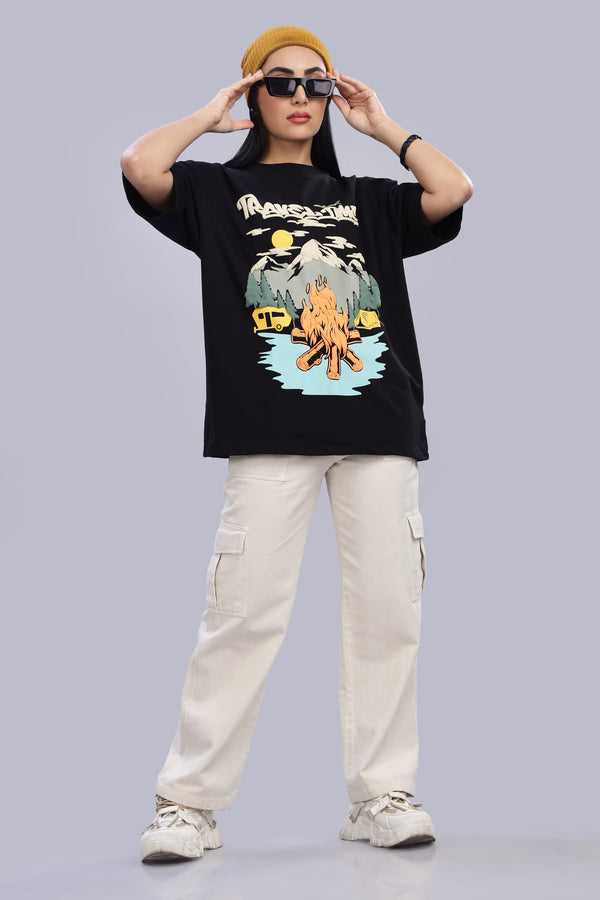 Set the Vibe from City Streets to Mountain Peaks: Travel Time T-shirt