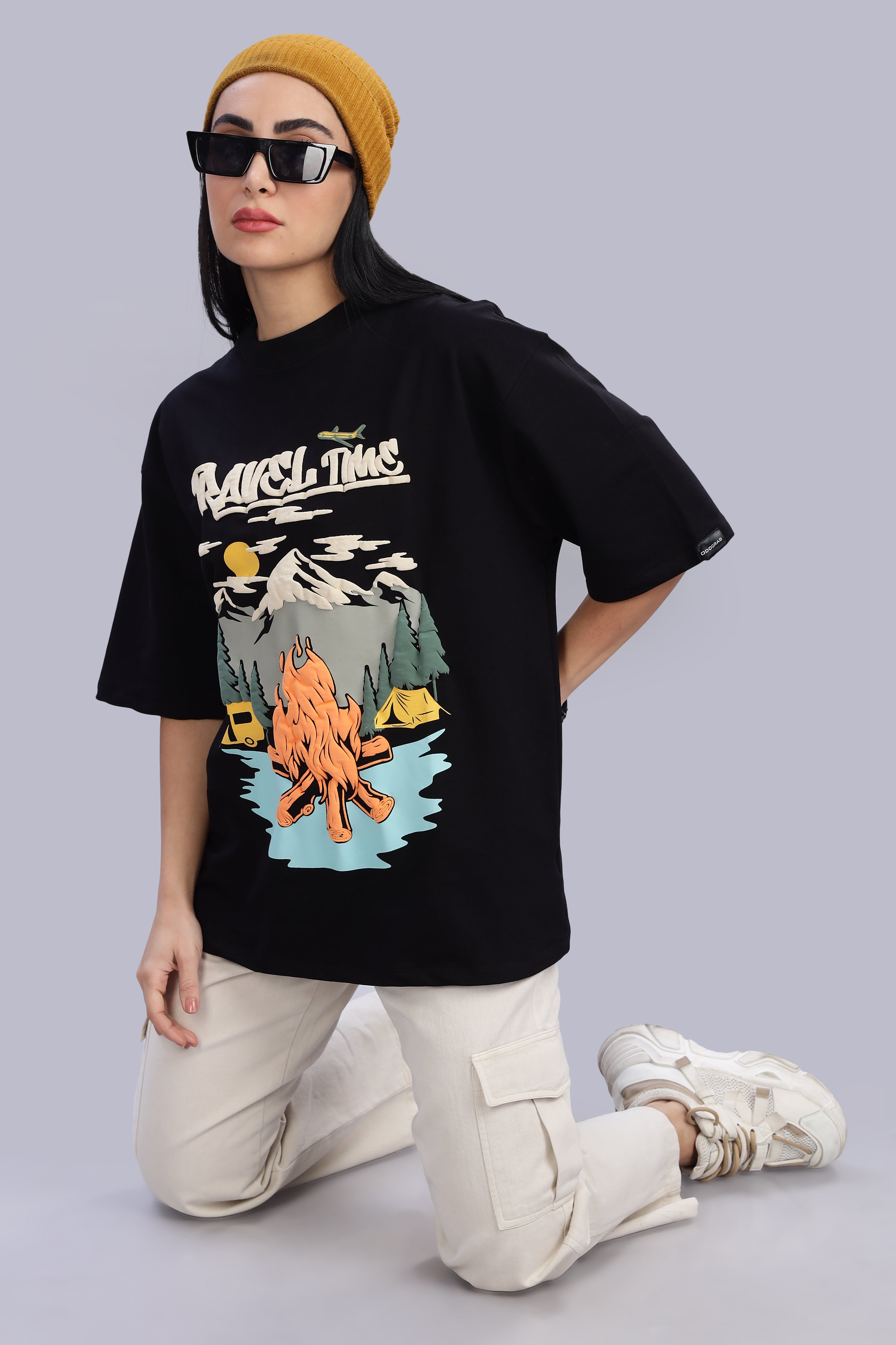 Set the Vibe from City Streets to Mountain Peaks: Travel Time T-shirt