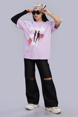 Live Lavender Dreams in Outdoor Schemes: Good vibes T-shirt