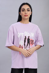 Live Lavender Dreams in Outdoor Schemes: Good vibes T-shirt