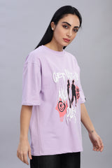 Live Lavender Dreams in Outdoor Schemes: Good vibes T-shirt
