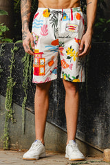Amalfi Escape Printed Co-ord Set – Vibrant Vacation Mode