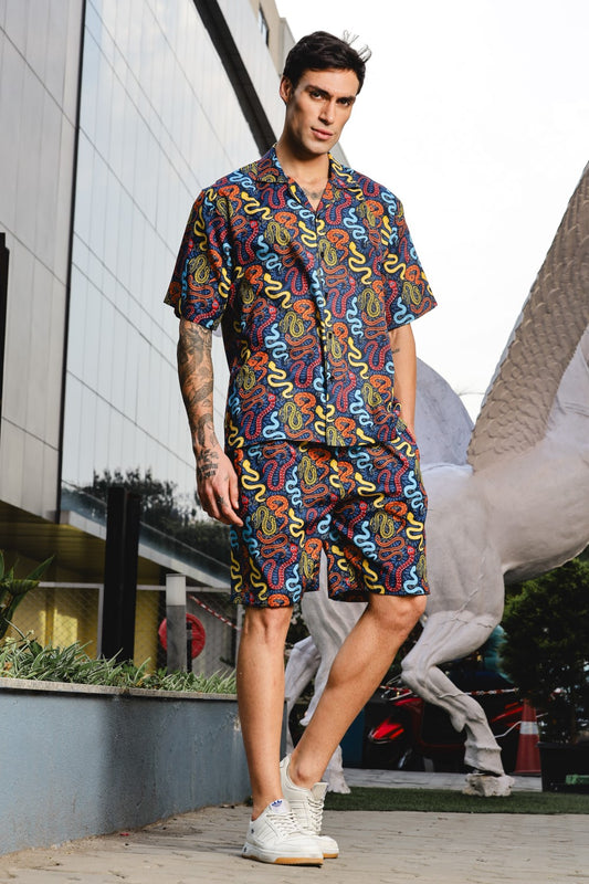 Chaos Flow Black Co-ord Set