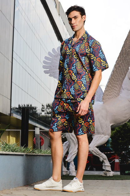 Chaos Flow Black Co-ord Set