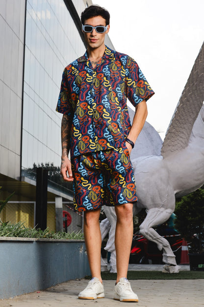 Chaos Flow Black Co-ord Set