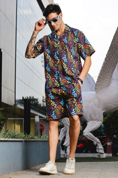 Chaos Flow Black Co-ord Set