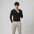 Core Black Henley