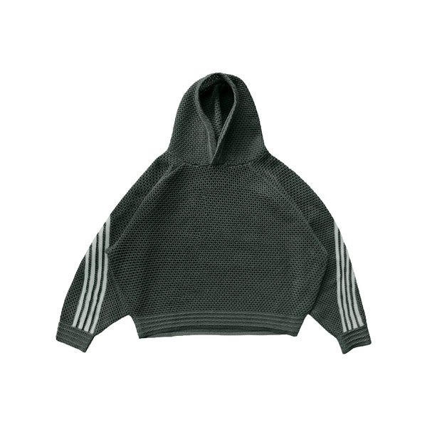 Green Mesh Hoodie