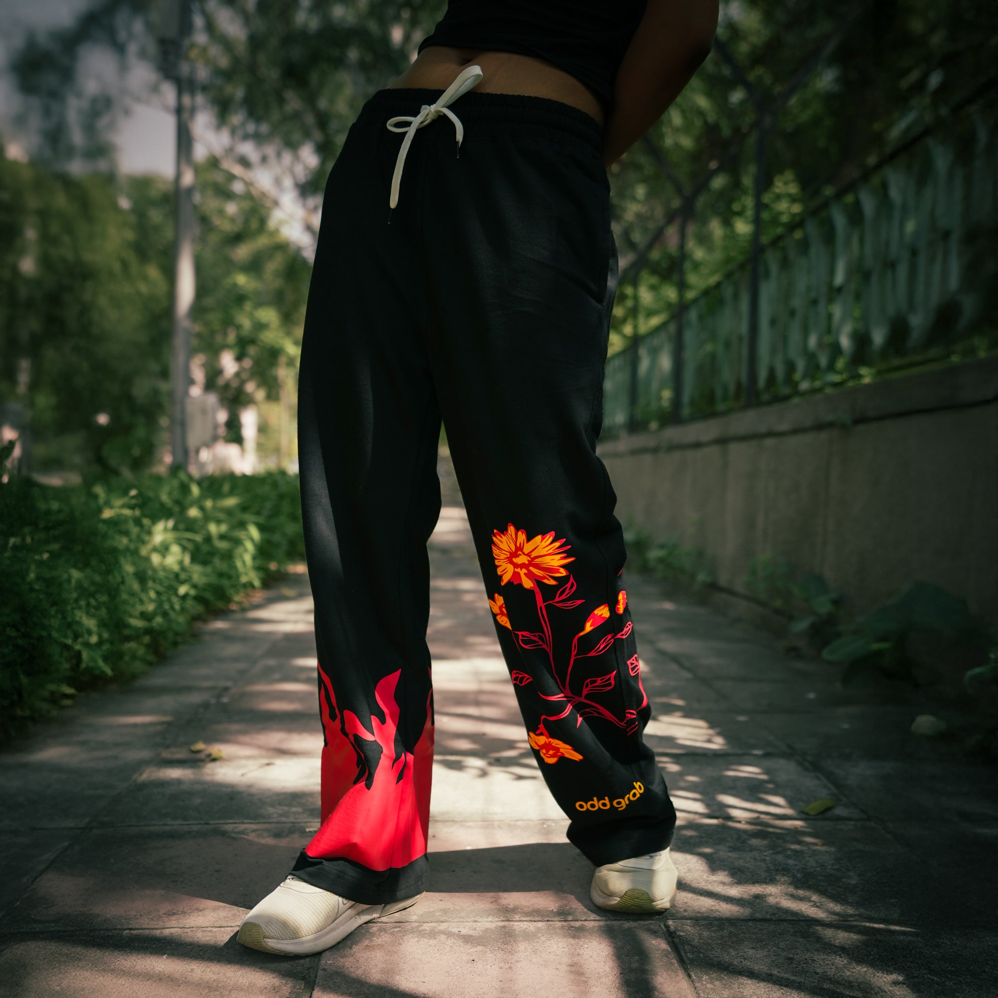 Wild Bloom Flare Pants