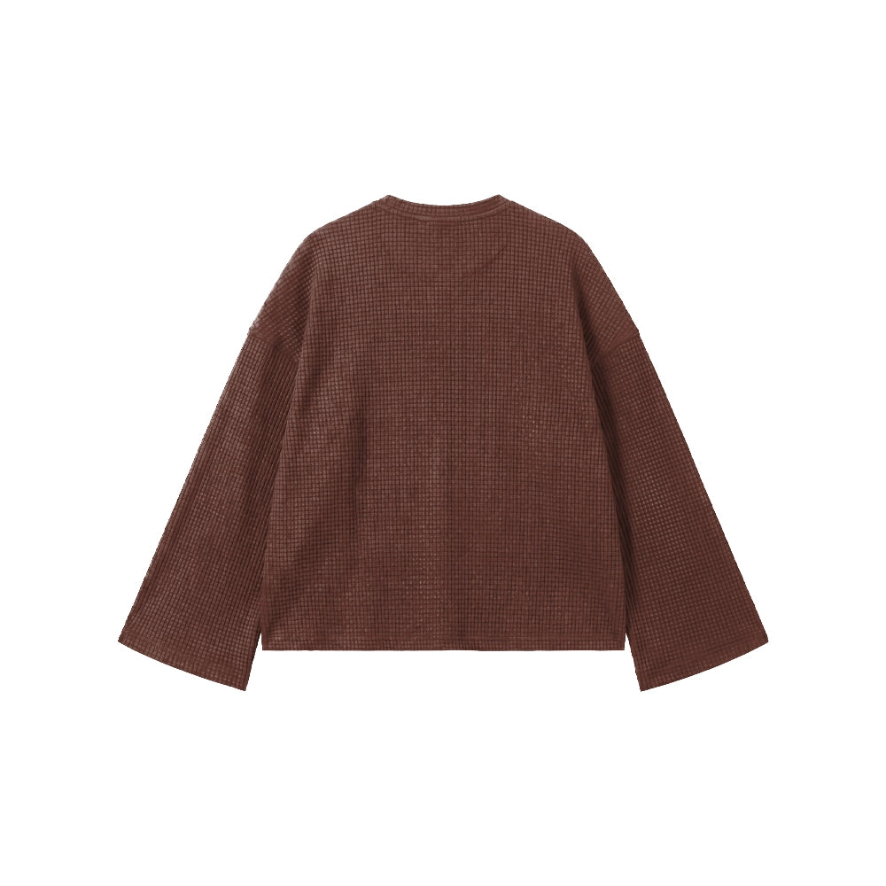 Coffee Waffle Henley