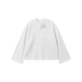 White Waffle Henley