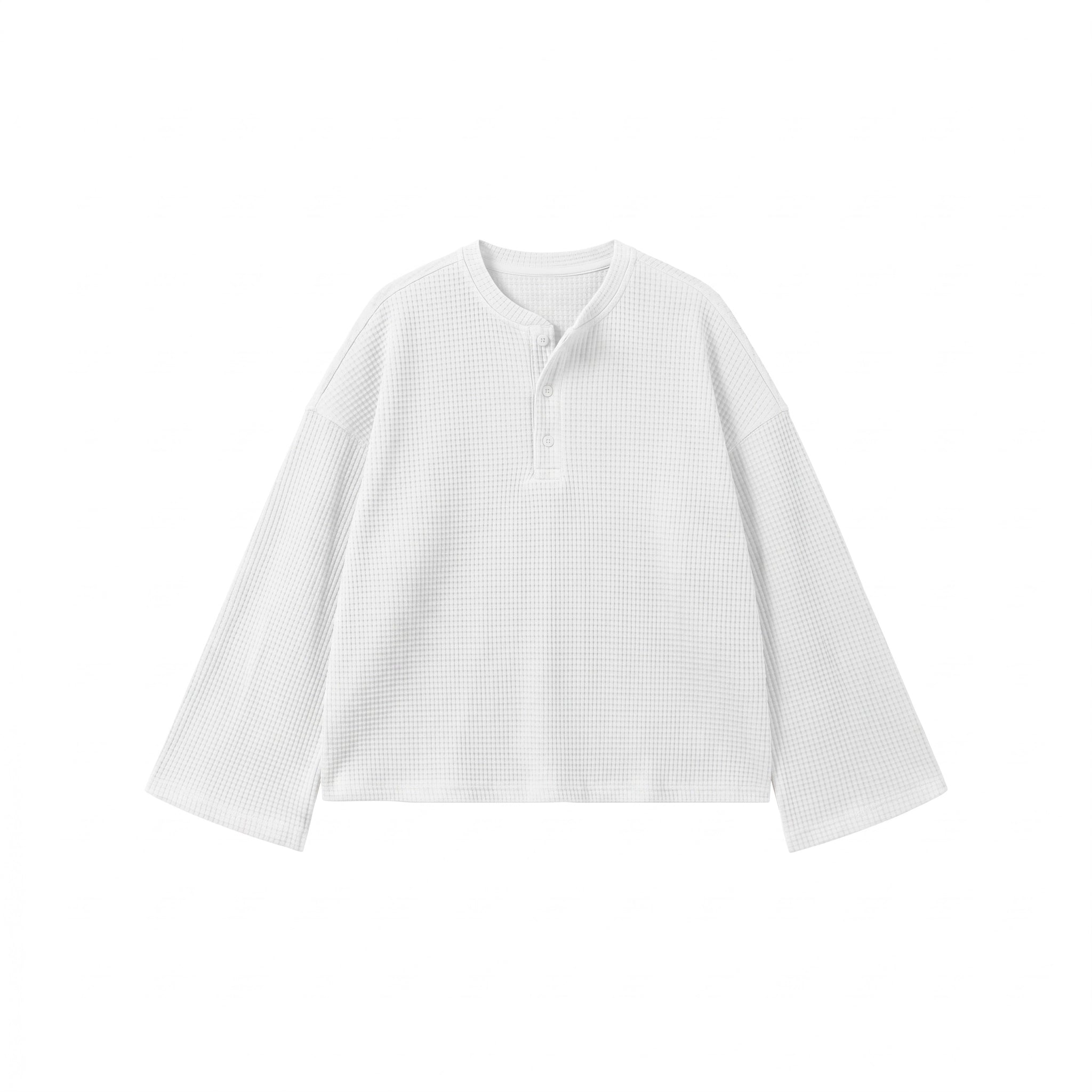 Classic White Henley