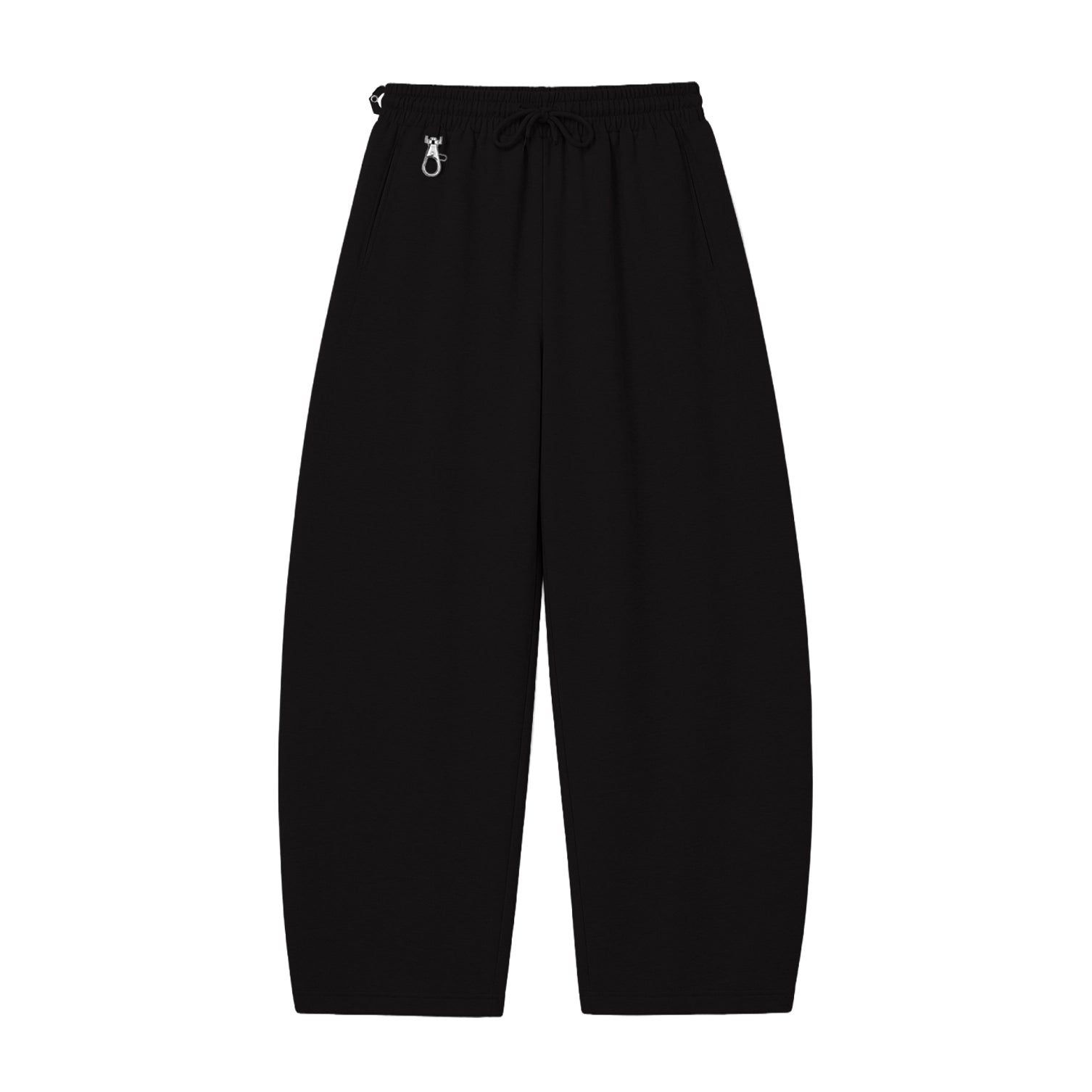 Black Utility Baggy Sweatpants