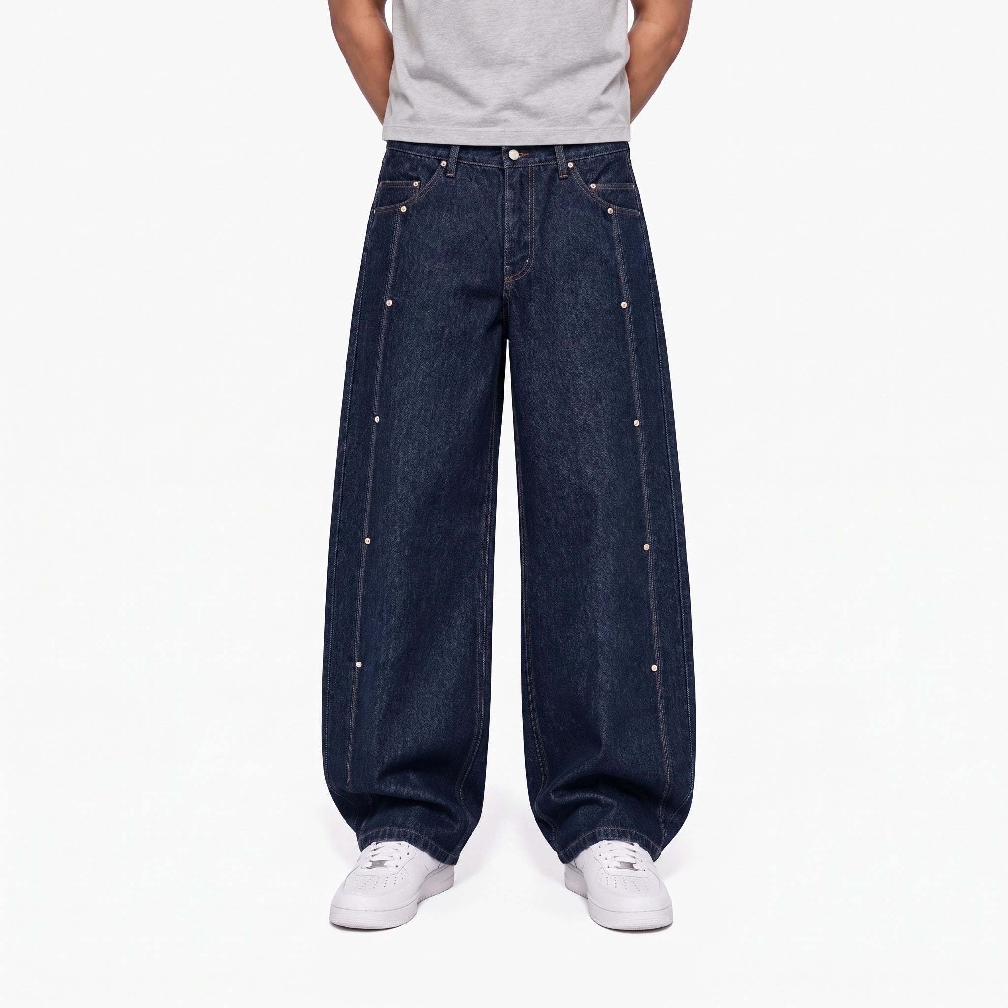 Rivet Baggy Jeans