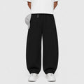 Black Utility Baggy Sweatpants