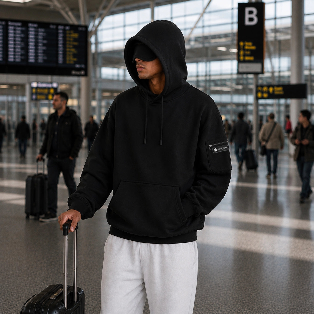 Black Eye Mask Hoodie