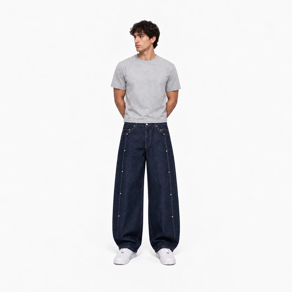 Rivet Baggy Jeans