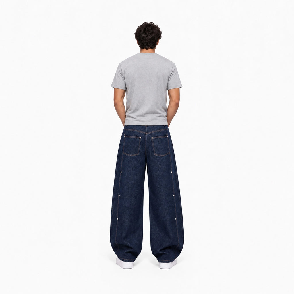 Rivet Baggy Jeans