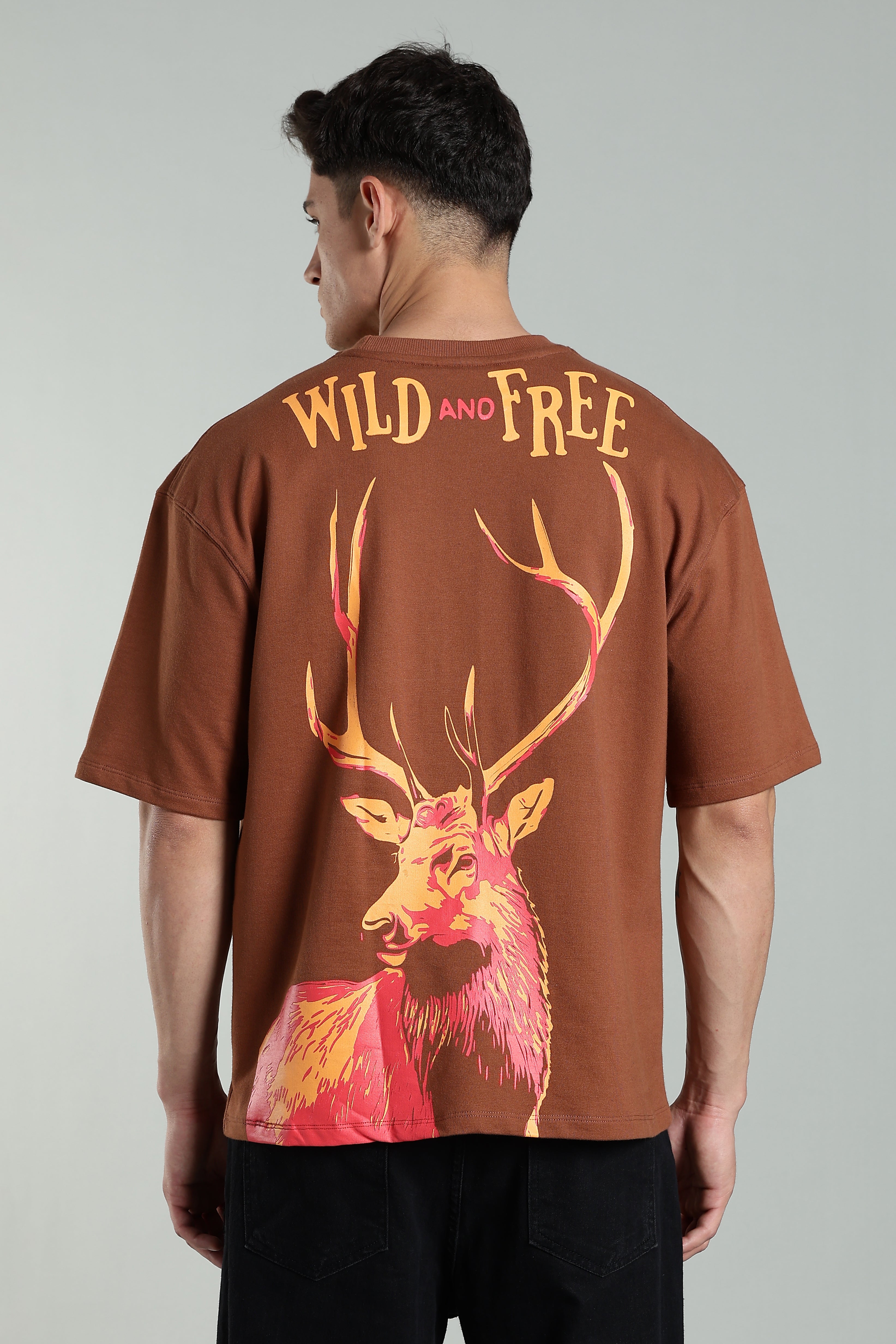 Wild Stag Oversized Tee