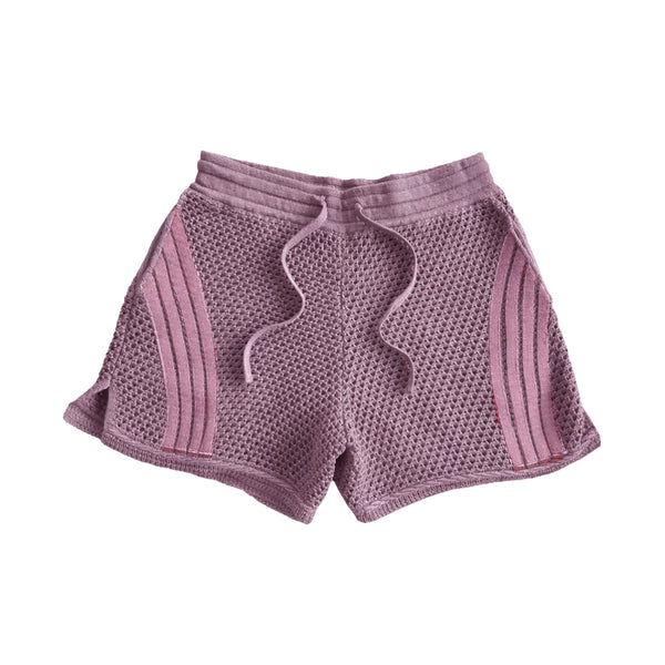Pink Mesh Shorts