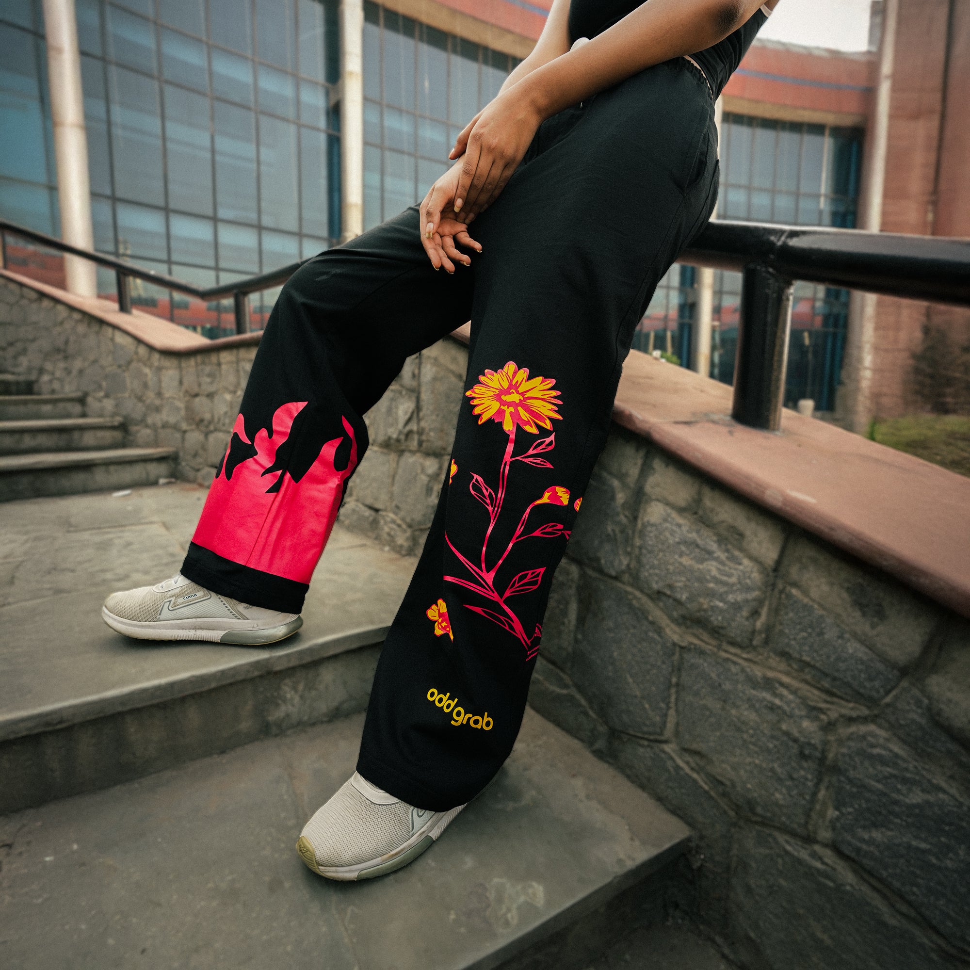 Wild Bloom Flare Pants