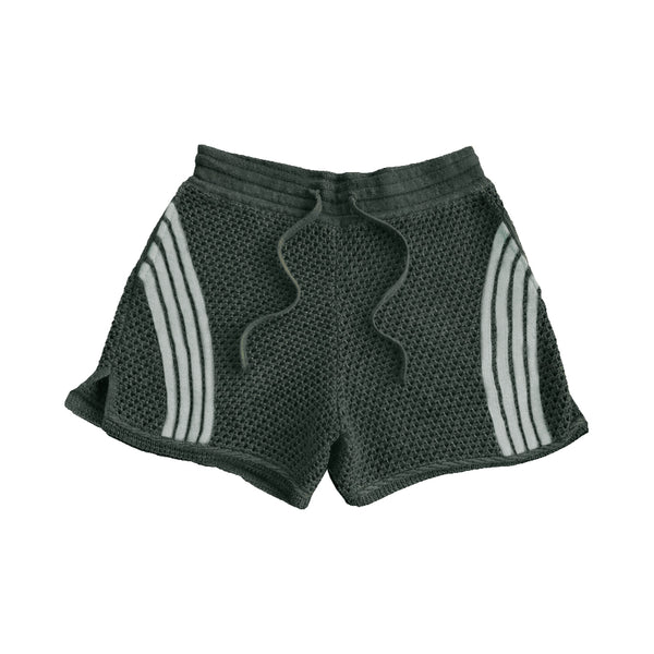 Green Mesh Shorts