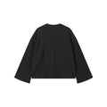 Black Waffle Henley