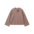 Beige Waffle Henley