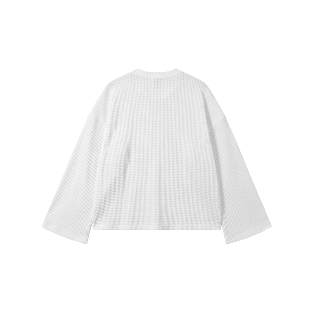 Classic White Henley