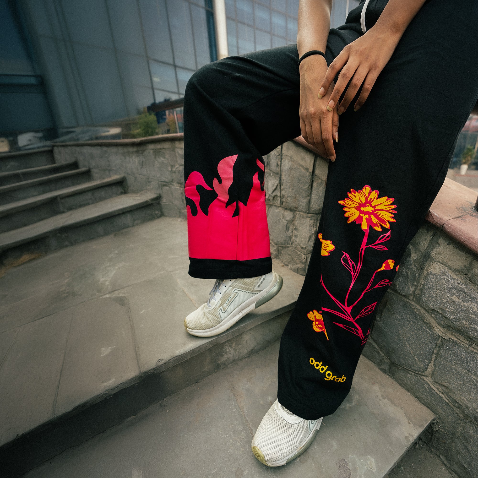 Wild Bloom Flare Pants