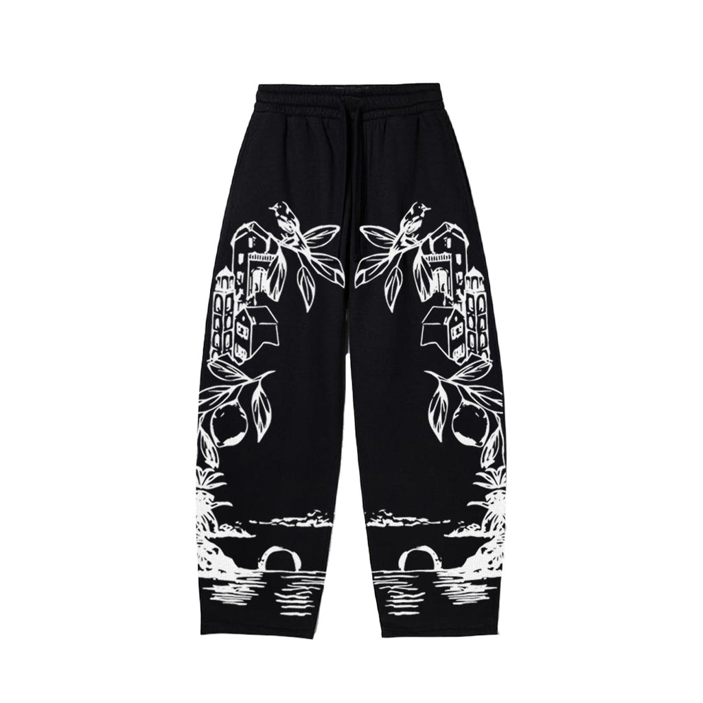 Midnight Sketch Flare Pants