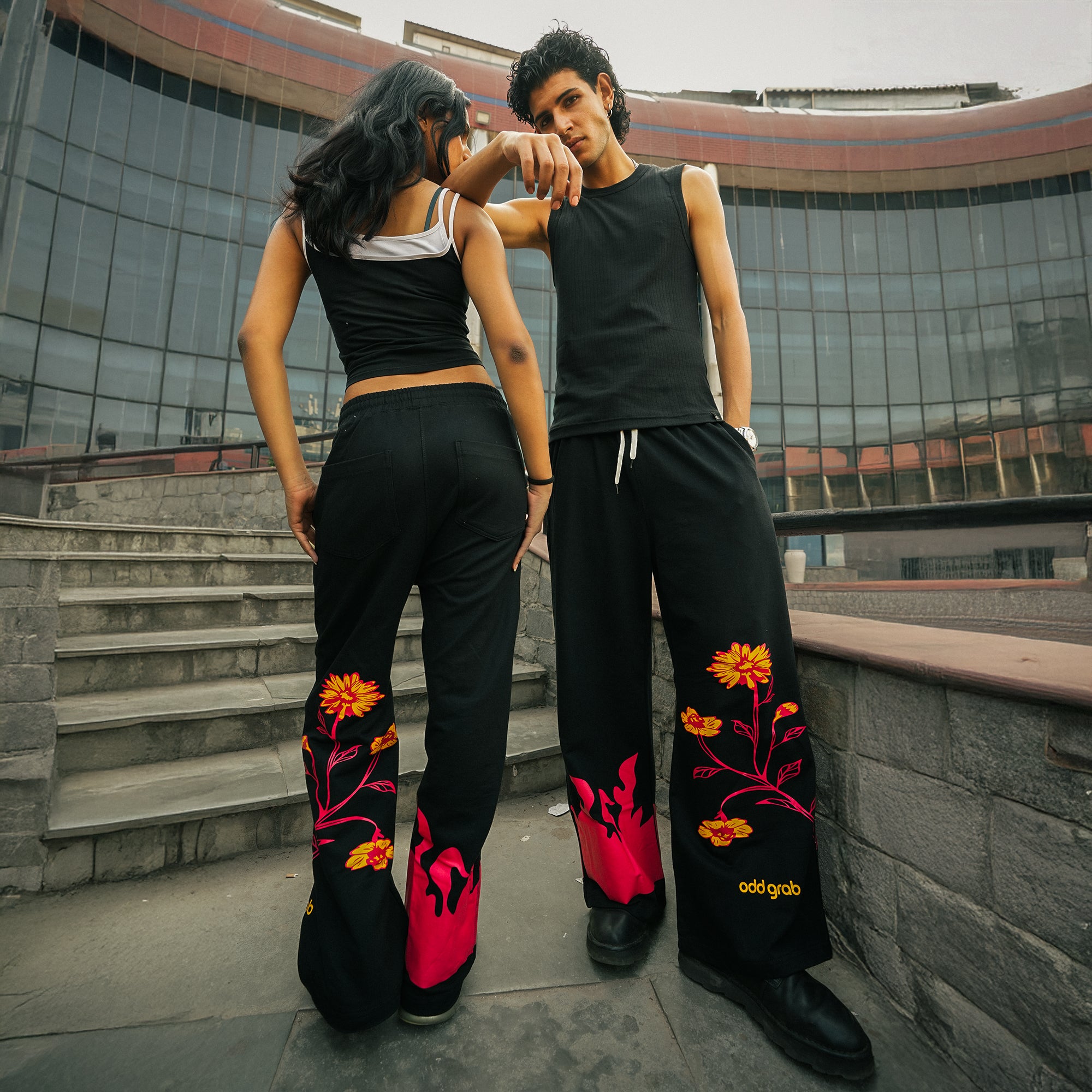 Wild Bloom Flare Pants