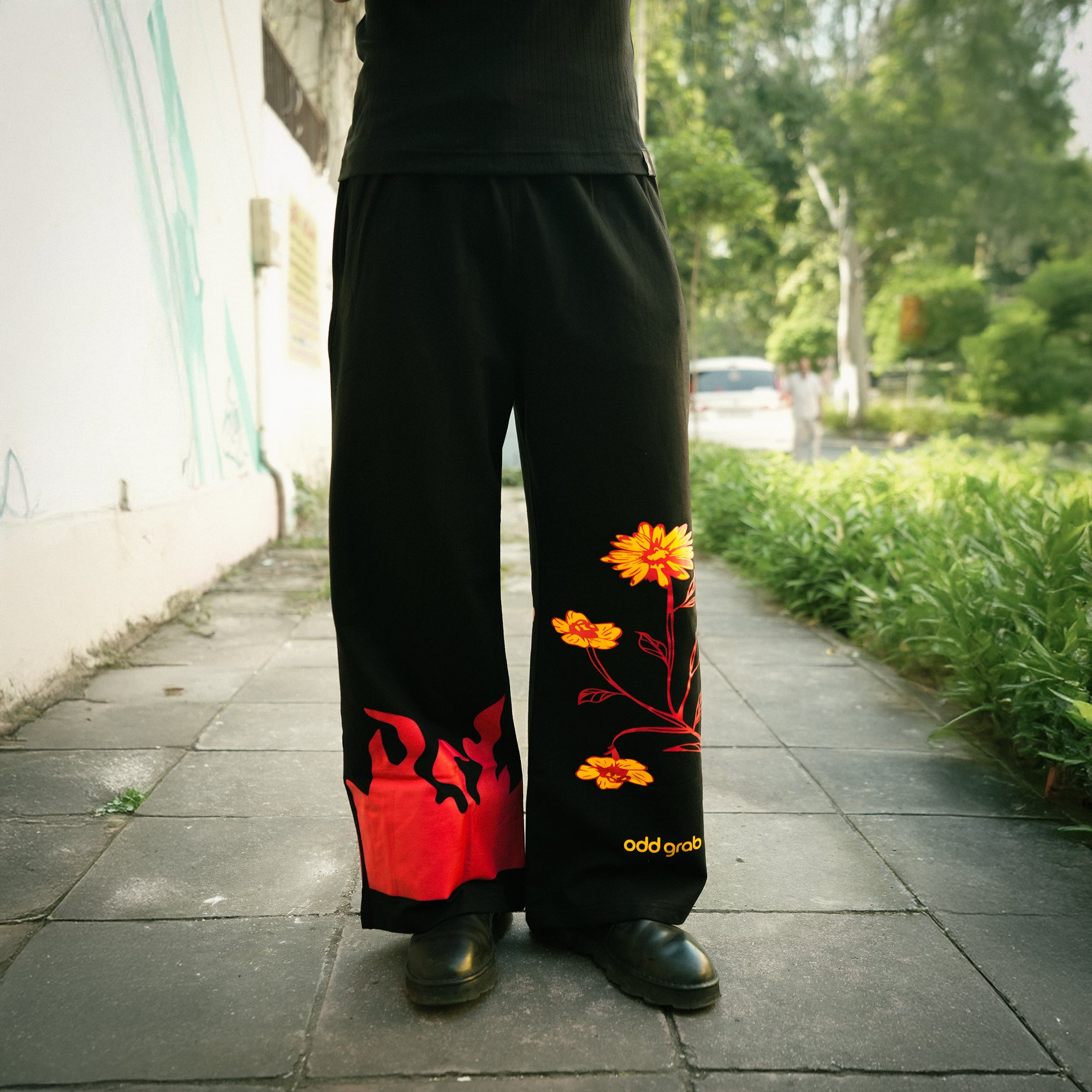 Wild Bloom Flare Pants
