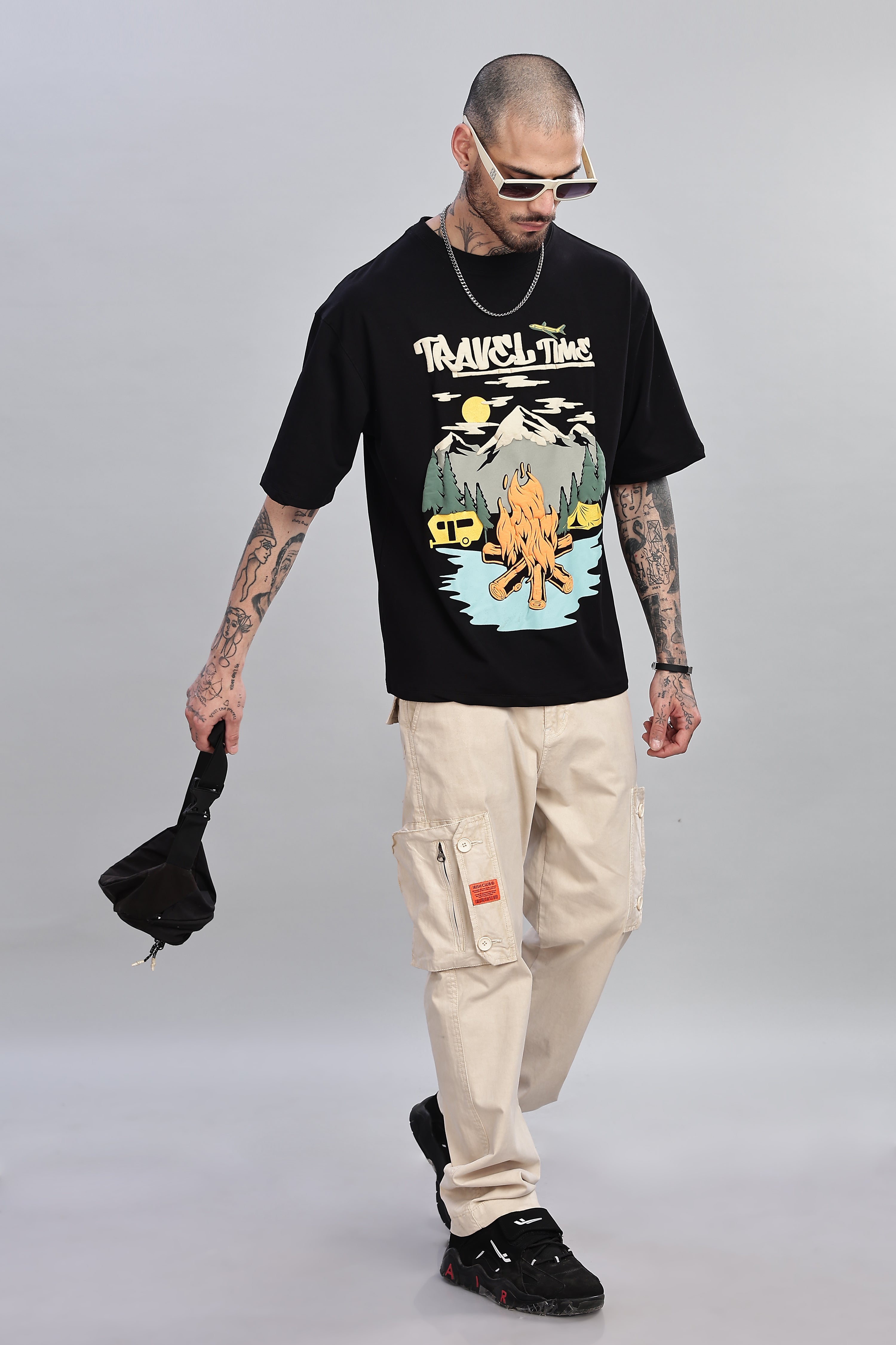 Set the Vibe from City Streets to Mountain Peaks: Travel Time T-shirt