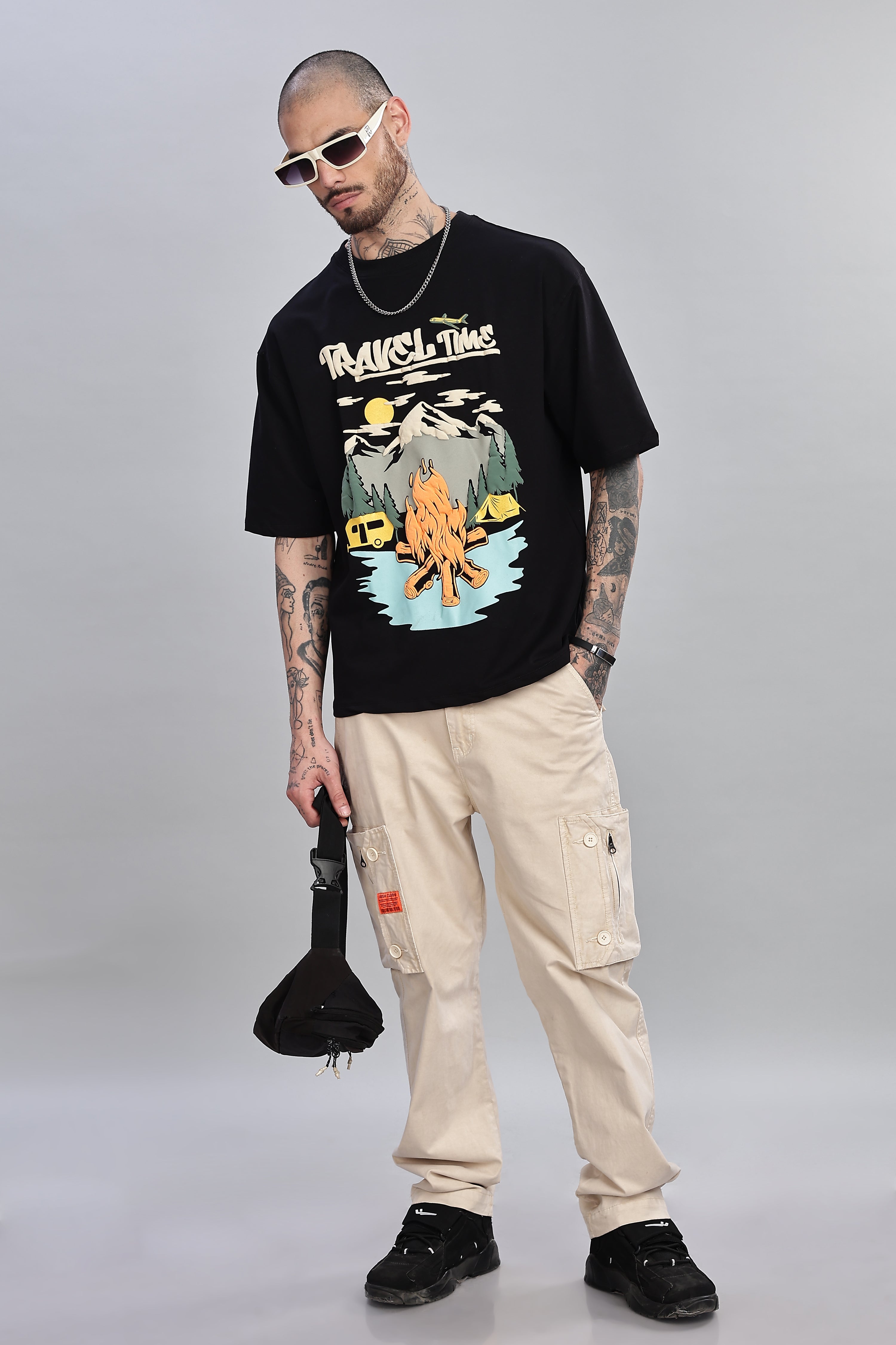 Set the Vibe from City Streets to Mountain Peaks: Travel Time T-shirt
