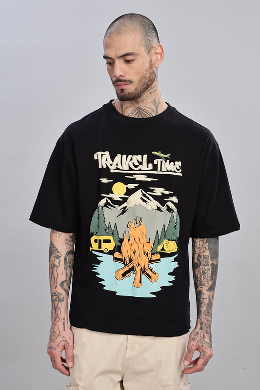 Set the Vibe from City Streets to Mountain Peaks: Travel Time T-shirt