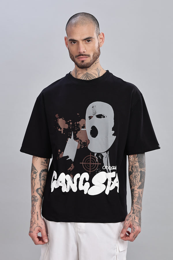Prefers to Slay in the Dark: Gangsta Black T-shirt